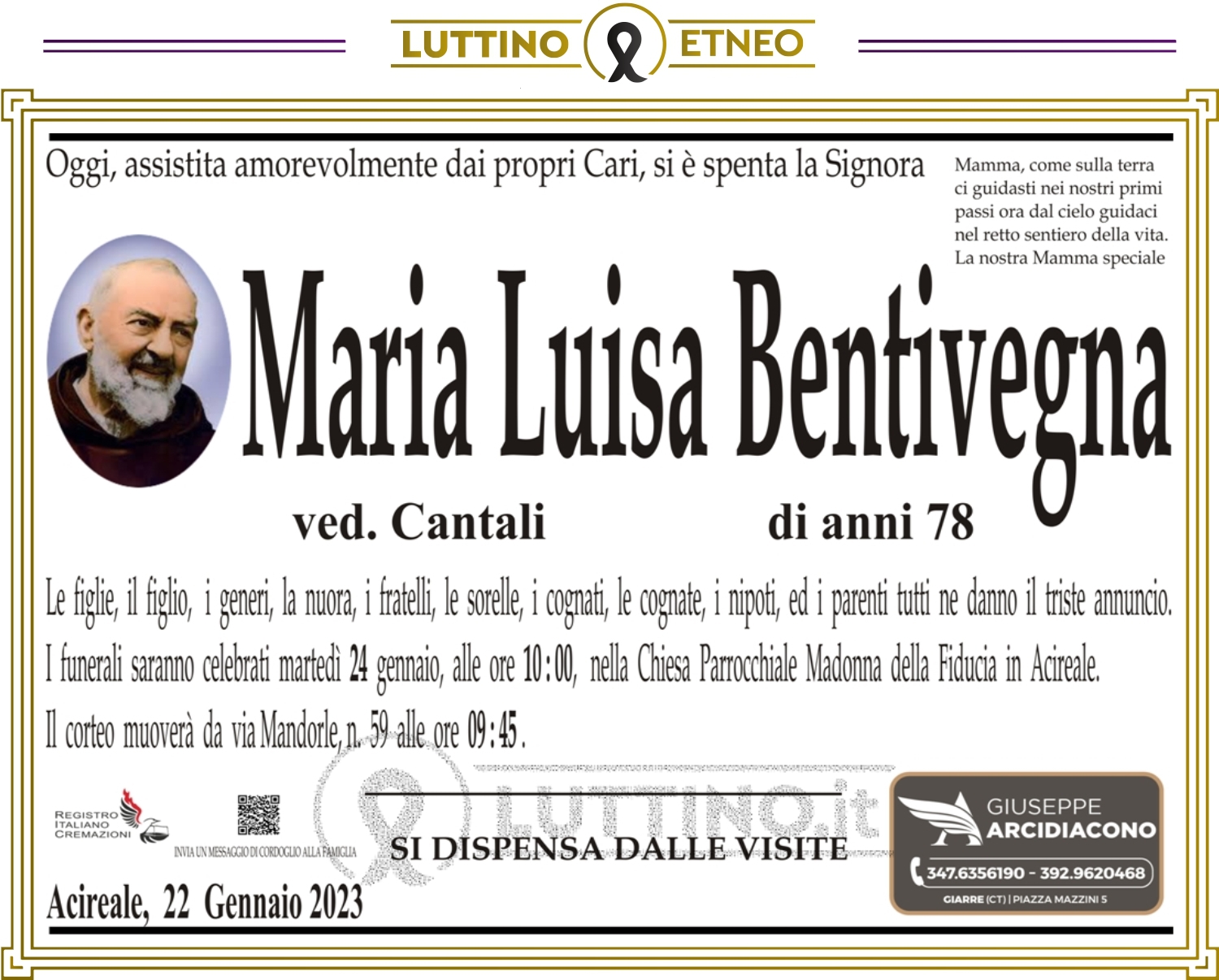 Maria Luisa Bentivegna 